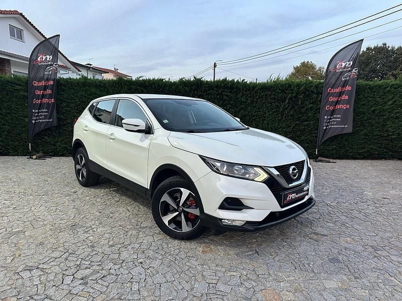 Branco Usado 2018 Nissan Qashqai Acenta SUV | € 15.899 (Bom preço) - Imagem 1/4