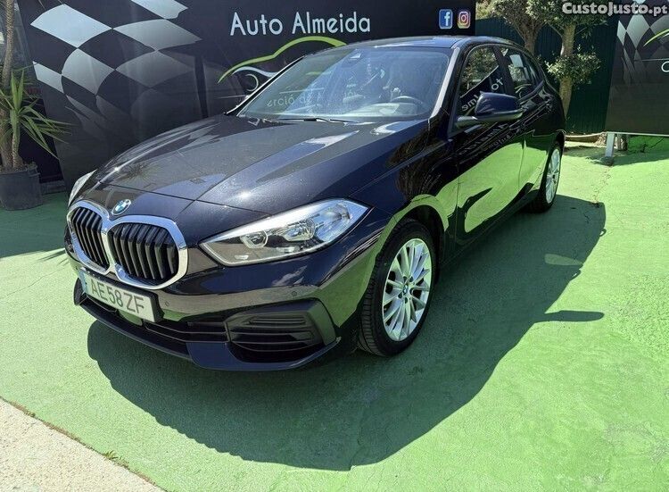 Preto Usado 2021 BMW 116 Advantage Citadino | € 21.950 (Preço justo) - Imagem 1/1