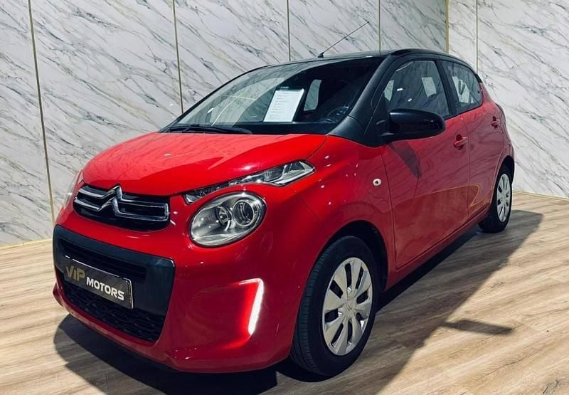 Vermelho Usado 2016 Citroën C1 Feel Citadino | € 7.500 (Bom preço) - Imagem 1/4