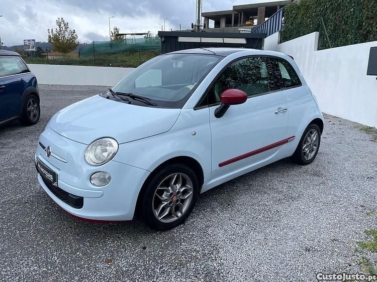 Usado Fiat 500 75 HP (55 kW) 2007 Azul