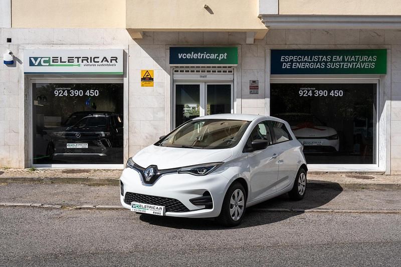 Branco Usado 2020 Renault Zoe Experience Citadino | € 13.850 (Bom preço) - Imagem 1/4