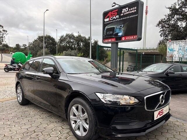 Usado Volvo V90 Kinetic 150 HP (110 kW) 2017 Preto Carrinha