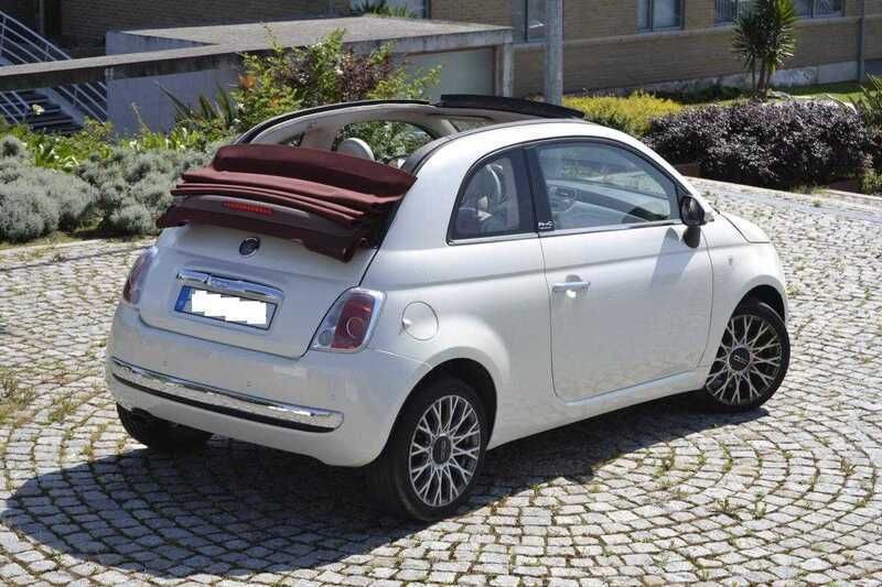 Usado Fiat 500C 95 HP (69 kW) 2011 Branco Cabrios