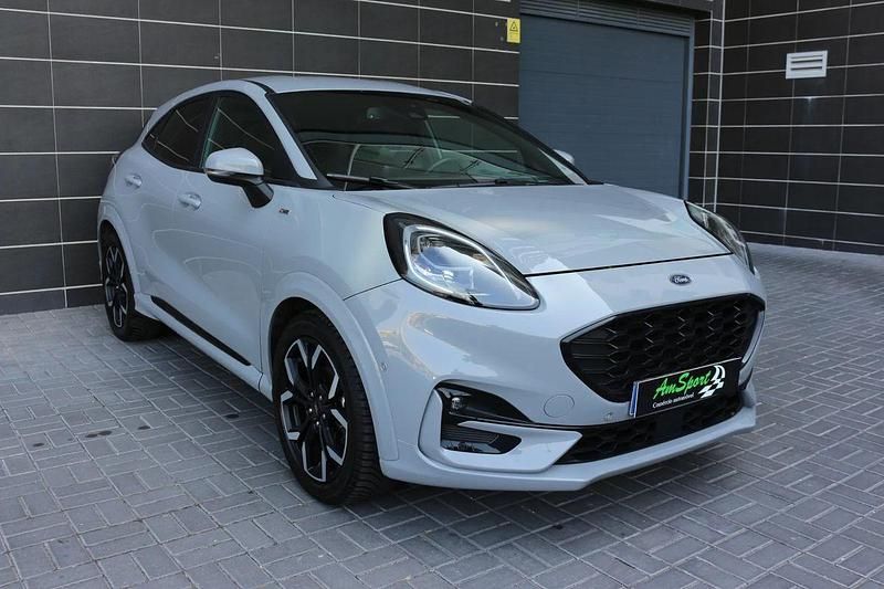 Cinza Usado 2021 Ford Puma Gen-E ST-Line SUV | € 17.650 (Preço justo) - Imagem 1/4