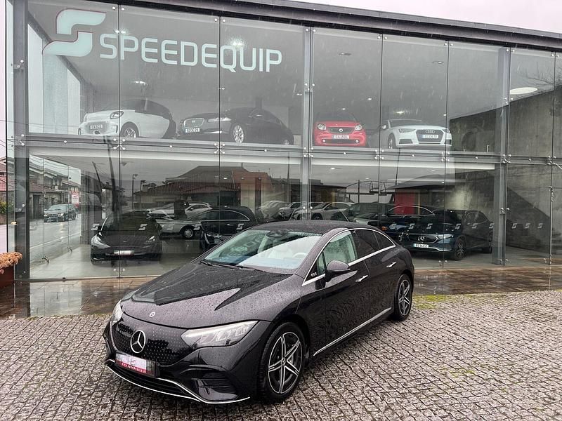 Preto Usado 2025 Mercedes EQE300 AMG line Sedan | € 55.900 (Preço justo) - Imagem 1/4