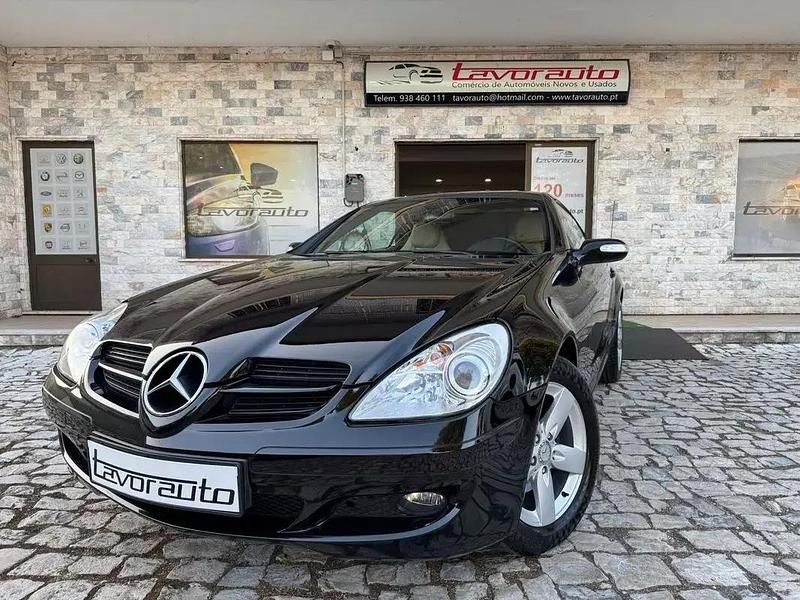 Preto Usado 2006 Mercedes SLK200 Cabrios | € 14.990 (Preço justo) - Imagem 1/4