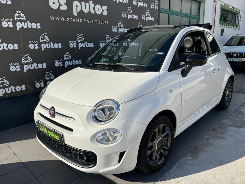 Branco Usado 2021 Fiat 500C Connect Cabrios | € 14.990 (Preço elevado) - Imagem 1/4