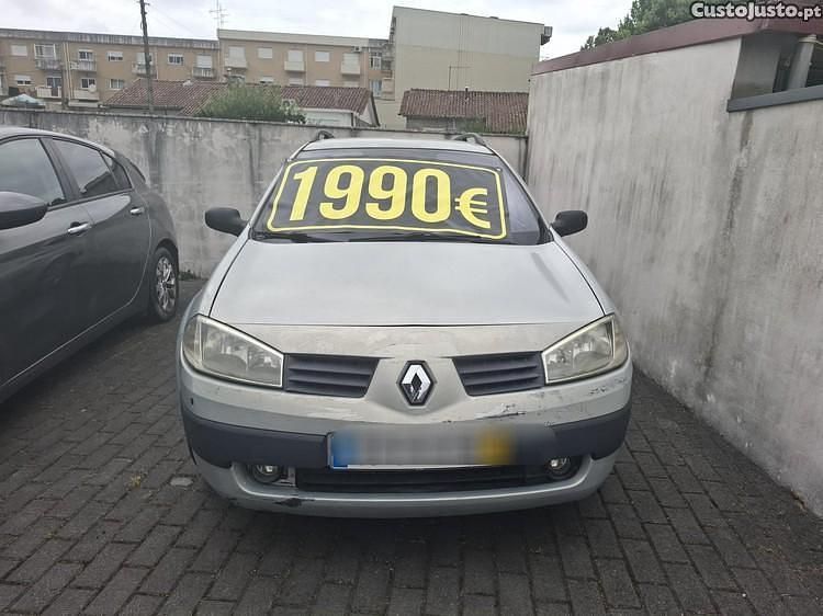 Branco Usado 2003 Renault Mégane GrandTour Carrinha | € 1.990 (Preço justo) - Imagem 1/1