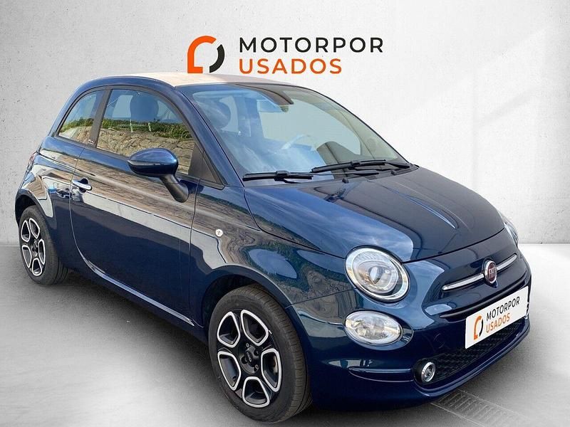 Azul Usado 2022 Fiat 500C Club Cabrios | € 13.550 (Preço justo) - Imagem 1/4
