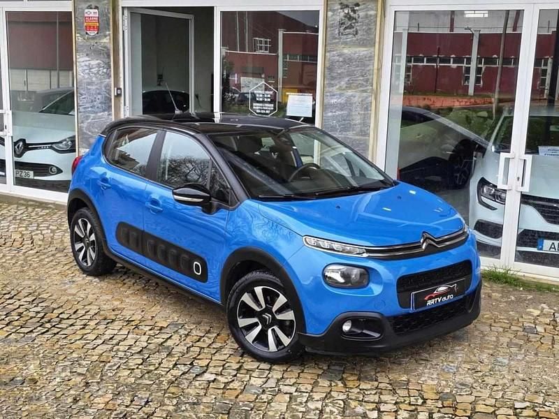 Usado Citroën C3 Feel 82 HP (60 kW) 2018 Azul Citadino