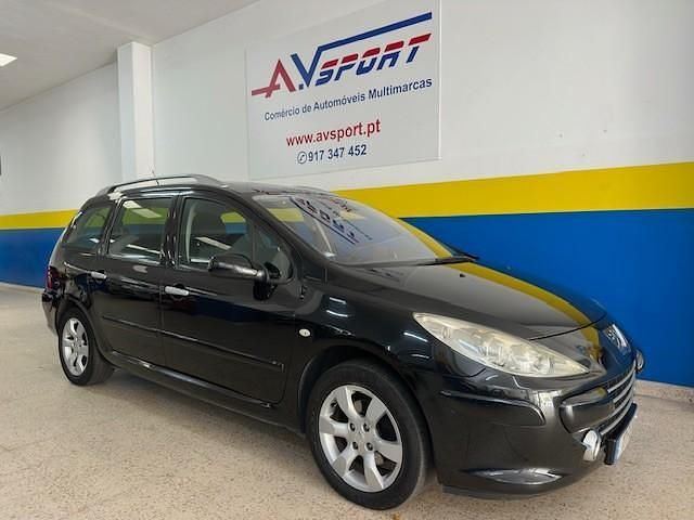 Preto Usado 2008 Peugeot 307 Carrinha | € 5.250 (Preço elevado) - Imagem 1/4