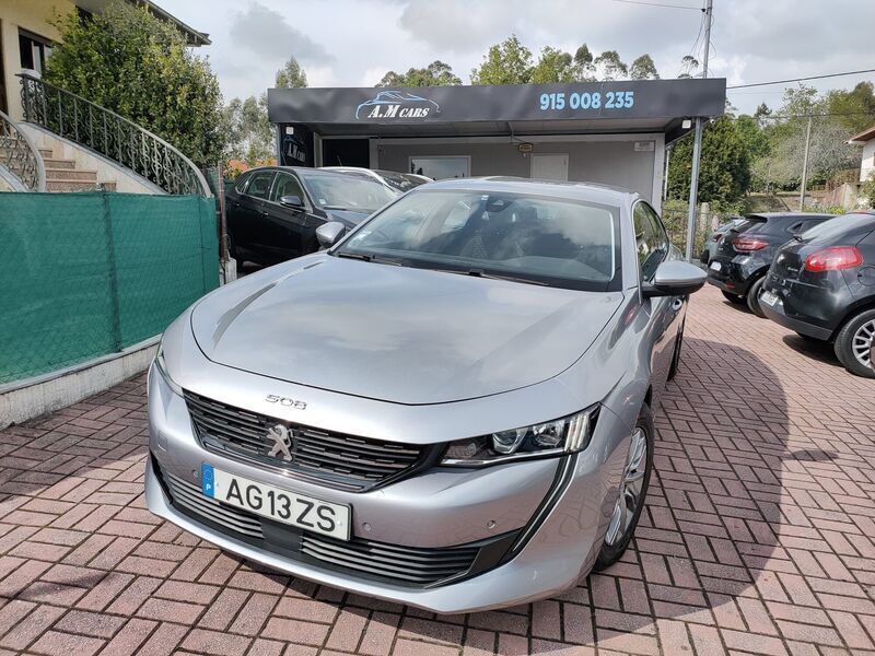 Cinzento Usado 2021 Peugeot 508 Allure Sedan | € 20.990 (Preço justo) - Imagem 1/4