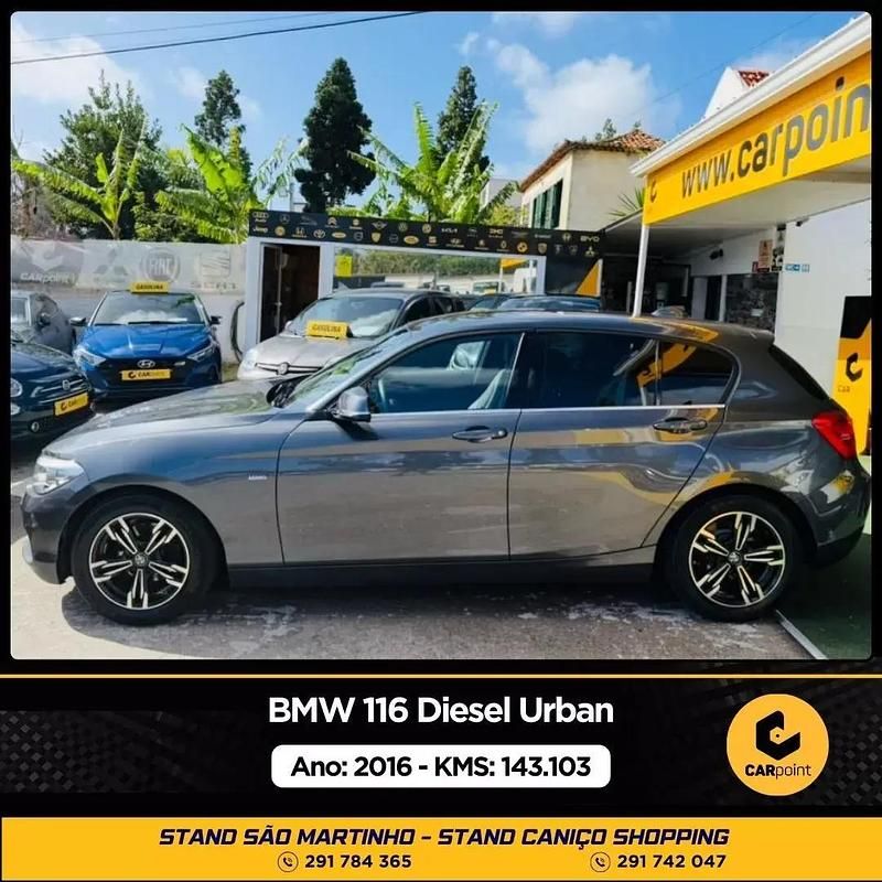 Usado BMW 116 116 HP (85 kW) 2016 Cinzento Citadino