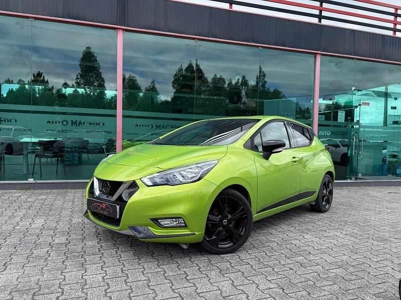 Verde Usado 2018 Nissan Micra Citadino | € 11.750 (Preço justo) - Imagem 1/4