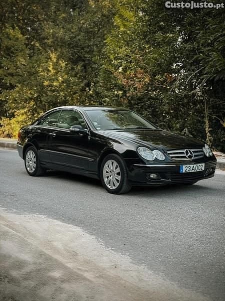 Usado Mercedes CLK200 Elegance 163 HP (119 kW) 2005 Preto Coupé