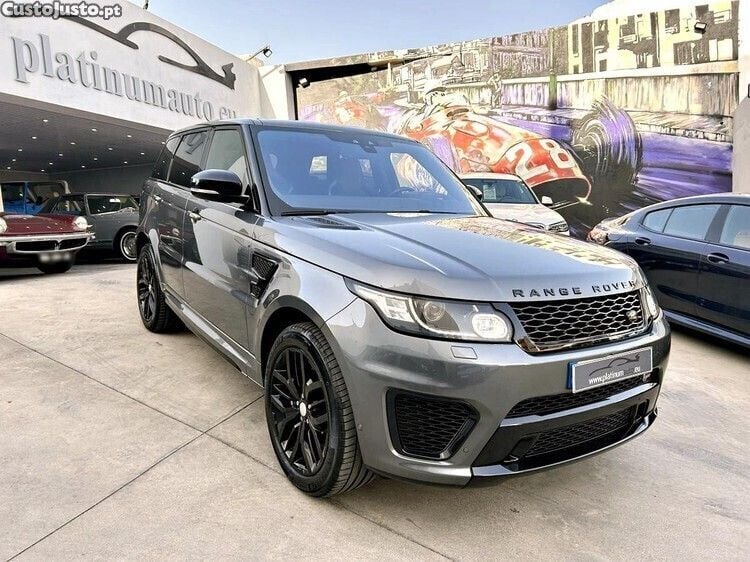 Cinza Usado 2017 Land Rover Range Rover Sport SVR SUV | € 83.950 - Imagem 1/1