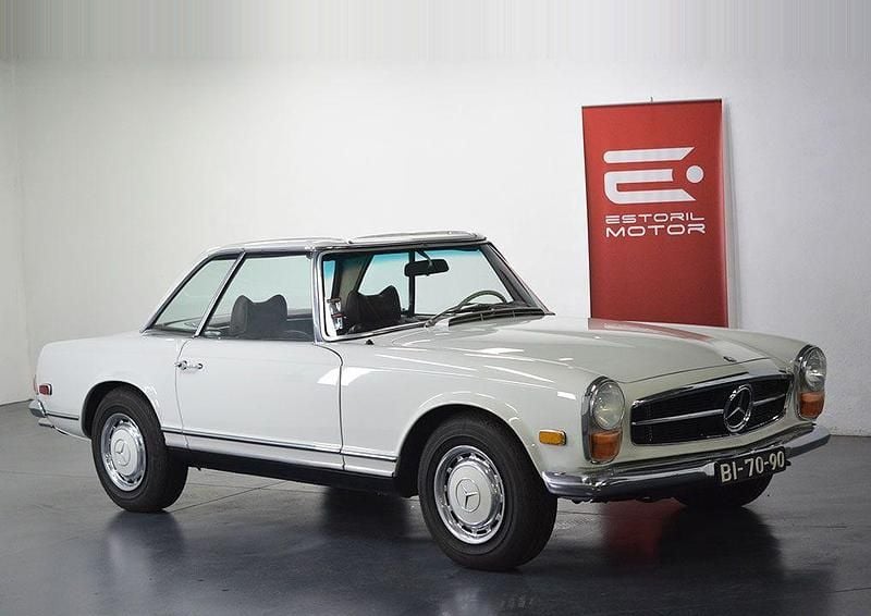 Branco Usado 1971 Mercedes SL280 Cabrios | € 120.000 - Imagem 1/4