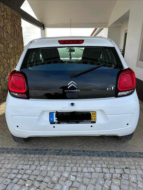 Usado Citroën C1 69 HP (50 kW) 2018 Branco Citadino