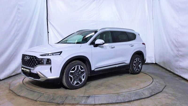Cinza Usado 2021 Hyundai Santa Fe SUV | € 39.900 - Imagem 1/4