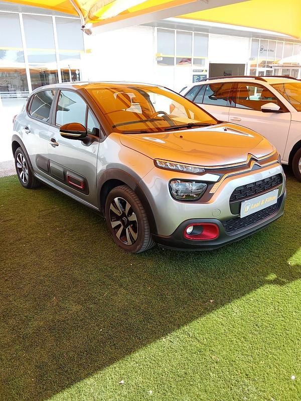 Cinza Usado 2021 Citroën C3 Citadino | € 13.950 (Preço justo) - Imagem 1/4