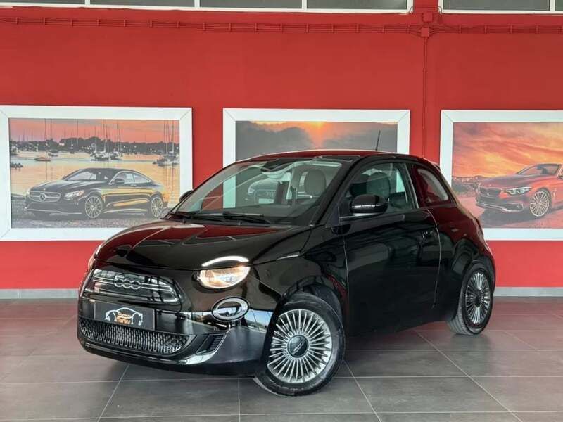 Preto Usado 2021 Fiat 500e Icon Citadino | € 18.990 (Preço elevado) - Imagem 1/4