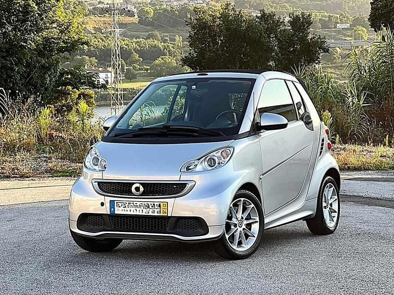 Cinzento Usado 2013 Smart ForTwo Cabrio Cabrios | € 8.250 (Preço justo) - Imagem 1/4