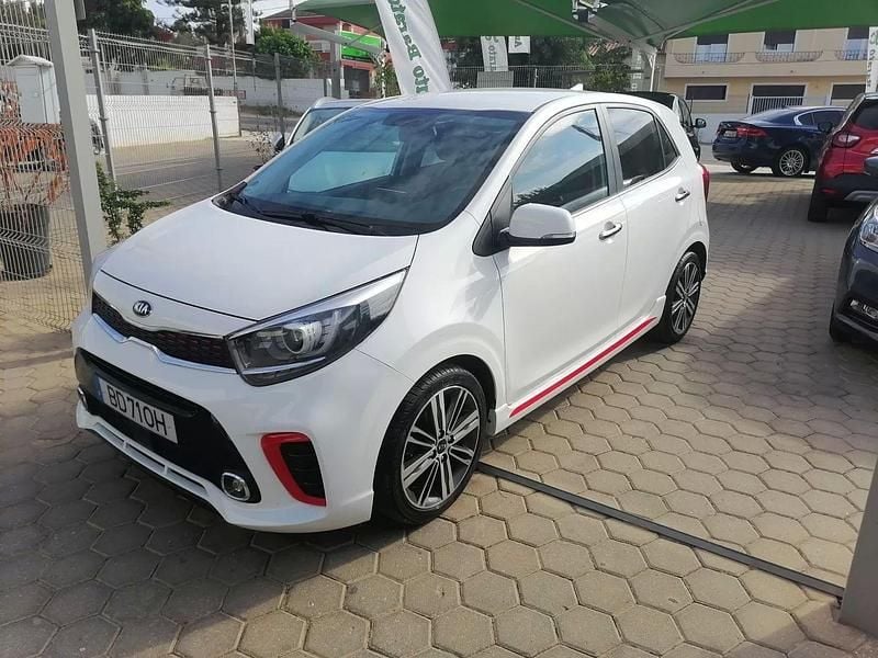 Branco Usado 2020 Kia Picanto GT-Line Citadino | € 18.900 - Imagem 1/4