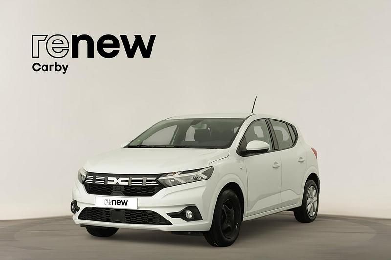 Branco Usado 2024 Dacia Sandero Expression Citadino | € 17.490 (Preço justo) - Imagem 1/4