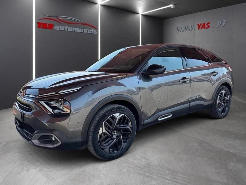 Cinza Usado 2021 Citroën C4 PureTech | € 20.480 (Preço elevado) - Imagem 1/4