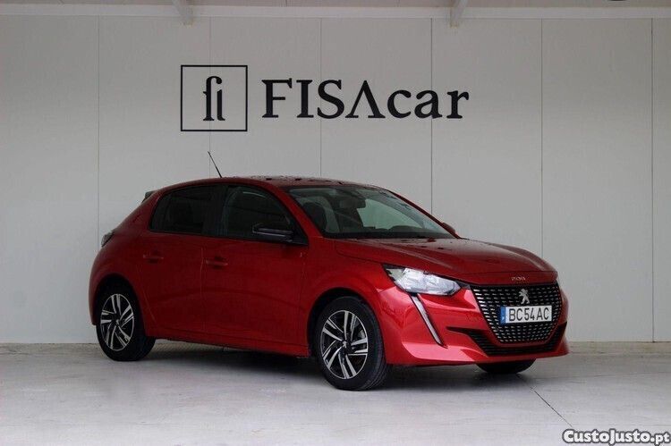 Vermelho Usado 2023 Peugeot 208 Allure Citadino | € 16.900 (Preço justo) - Imagem 1/1