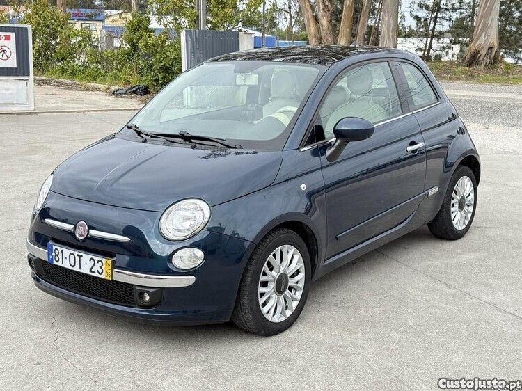 Azul Usado 2014 Fiat 500 | € 6.600 (Bom preço) - Imagem 1/1