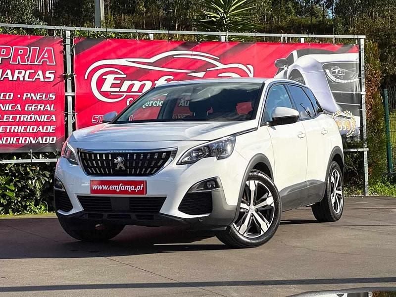 Branco Usado 2019 Peugeot 3008 Allure SUV | € 16.950 (Preço justo) - Imagem 1/4