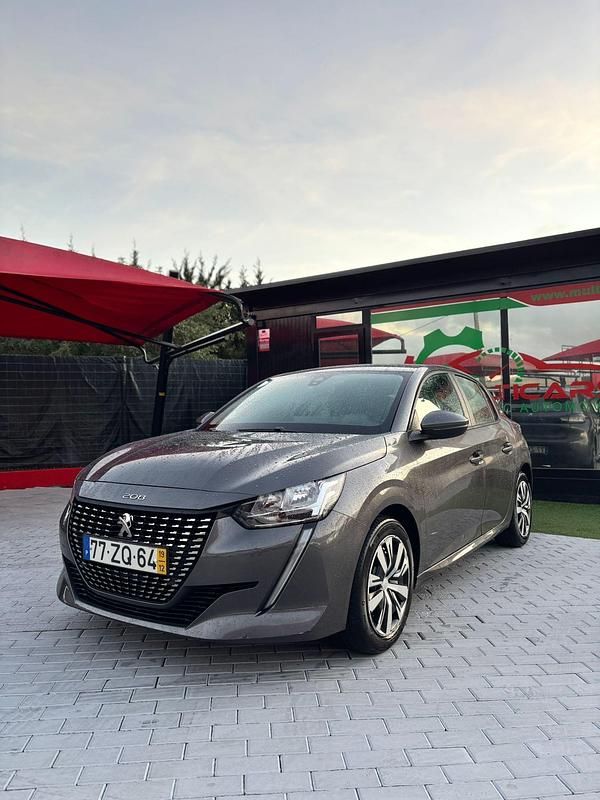 Cinza Usado 2019 Peugeot 208 Active Citadino | € 11.999 (Preço elevado) - Imagem 1/4