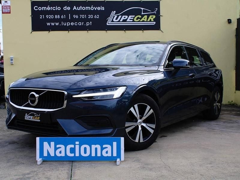 Azul Usado 2019 Volvo V60 Carrinha | € 25.500 (Preço justo) - Imagem 1/4