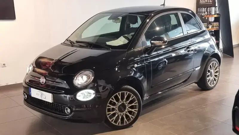 Preto Usado 2022 Fiat 500 Club Citadino | € 14.250 (Preço justo) - Imagem 1/1