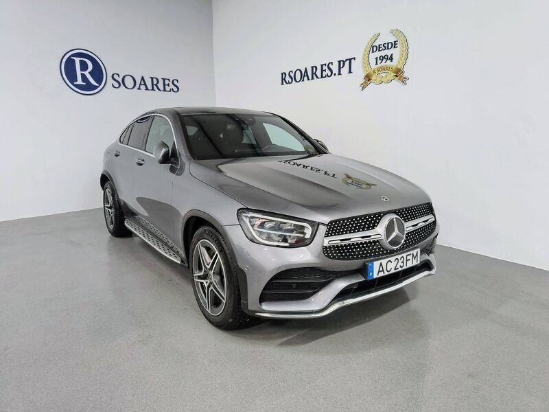 Cinza Usado 2020 Mercedes GLC300 SUV | € 55.500 (Caro) - Imagem 1/4