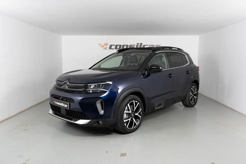 Azul Usado 2022 Citroën C5 Aircross Shine SUV | € 27.980 (Preço justo) - Imagem 1/4