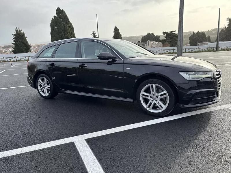 Usado Audi A6 S-Line 190 HP (139 kW) 2017 Preto Carrinha