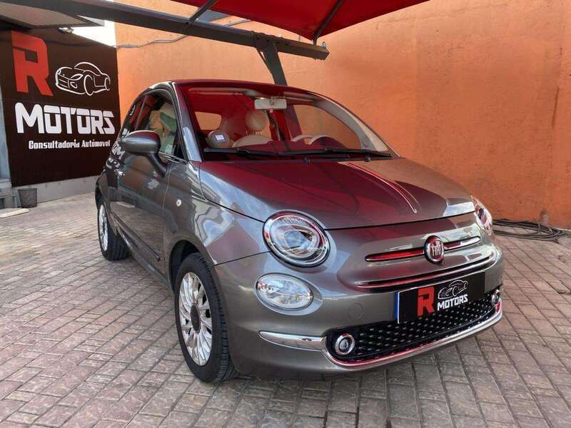 Cinzento Usado 2017 Fiat 500C Cabrios | € 15.990 (Caro) - Imagem 1/4