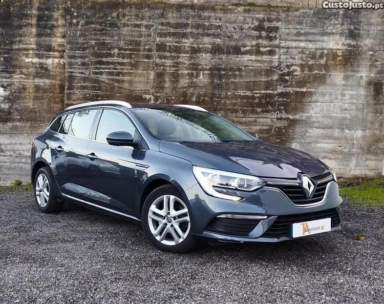 Cinza Usado 2019 Renault Mégane GrandTour Zen Carrinha | € 13.900 (Super Preço) - Imagem 1/1