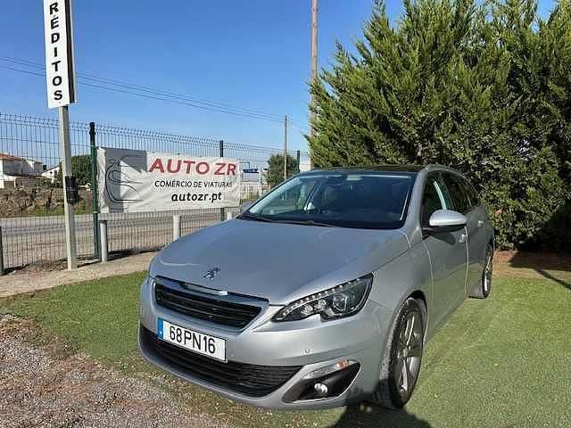 Cinzento Usado 2015 Peugeot 308 Carrinha | € 8.900 (Preço justo) - Imagem 1/4