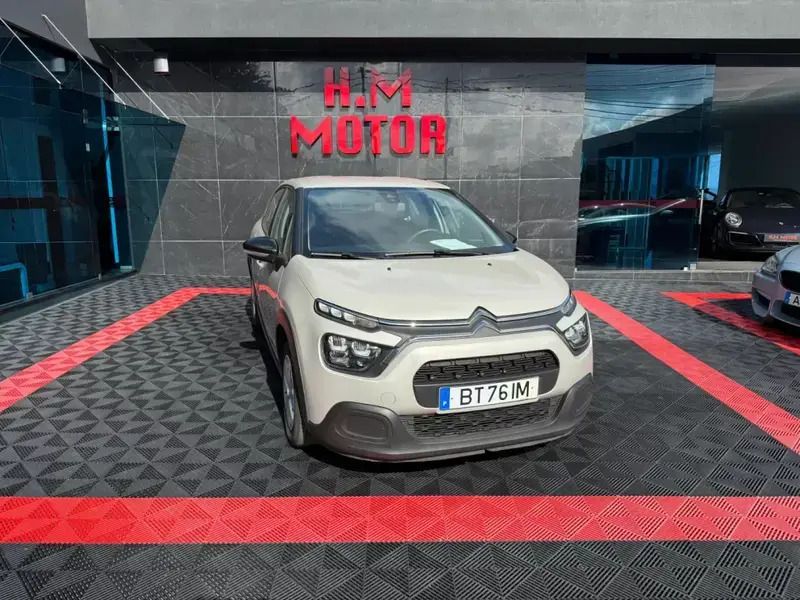 Cinzento Usado 2021 Citroën C3 Feel Citadino | € 11.900 (Bom preço) - Imagem 1/4