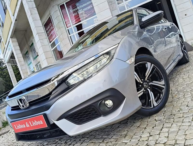 Cinzento Usado 2018 Honda Civic Executive | € 22.500 (Caro) - Imagem 1/4