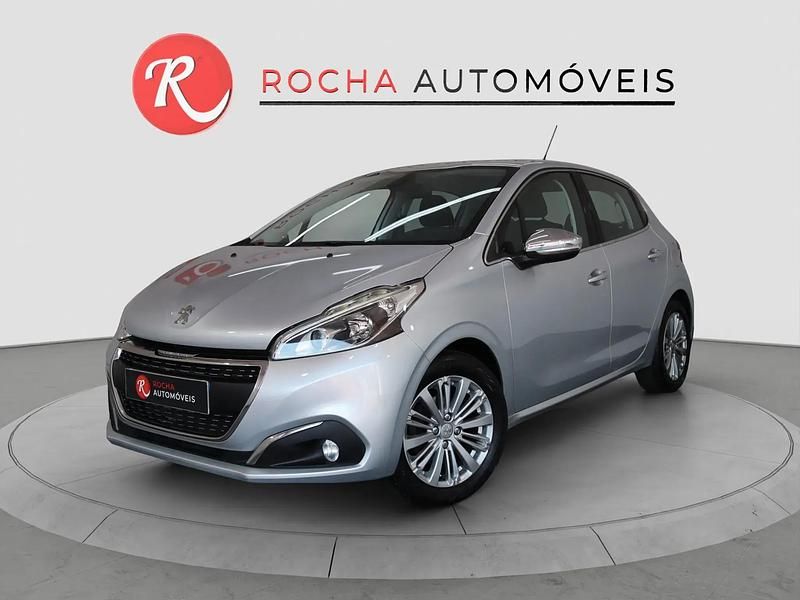 Cinza Usado 2016 Peugeot 208 Allure Citadino | € 8.690 (Bom preço) - Imagem 1/4