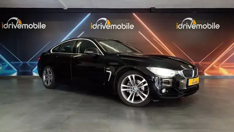 Preto Usado 2016 BMW 418 Gran Coupé Sport Line Coupé | € 20.700 (Preço justo) - Imagem 1/4