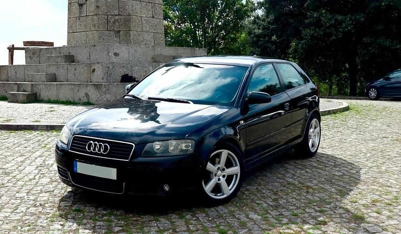 Preto Usado 2003 Audi A3 Citadino | € 5.950 (Preço justo) - Imagem 1/4