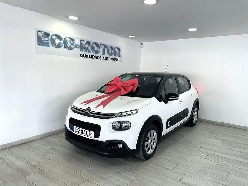 Branco Usado 2019 Citroën C3 Citadino | € 11.500 (Preço justo) - Imagem 1/4