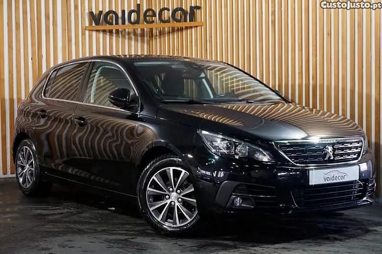 Preto Usado 2019 Peugeot 308 Citadino | € 13.190 (Preço justo) - Imagem 1/1