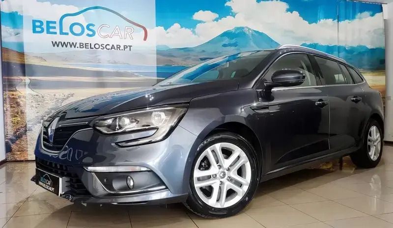 Cinzento Usado 2017 Renault Mégane GrandTour Zen Carrinha | € 11.990 (Super Preço) - Imagem 1/4