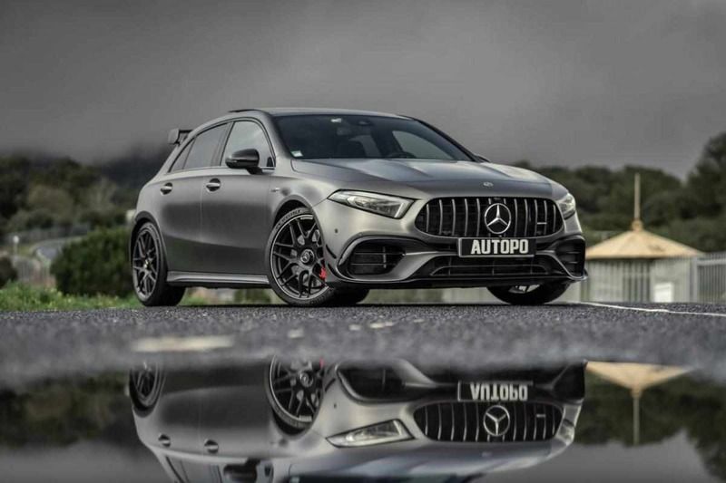 Cinzento Usado 2020 Mercedes A45 AMG AMG Coupé | € 64.900 - Imagem 1/4